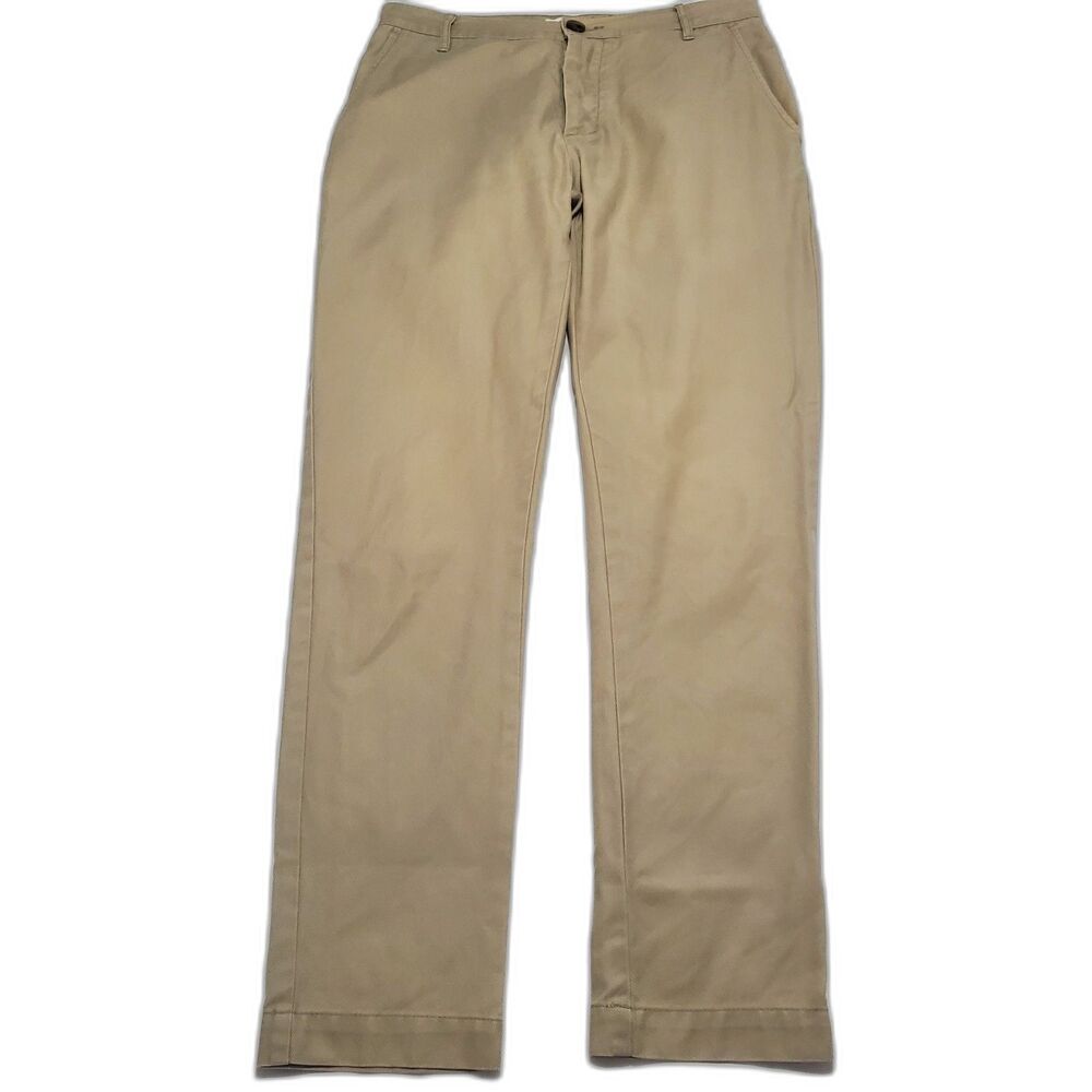 American Apparel Unisex Cotton Twill Chino Pants 30x30 Khaki CT4560W